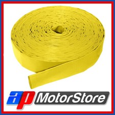Layflat Pvc Water Delivery Hose - Discharge Pipe Pump Lay Flat Irrigation Yellow