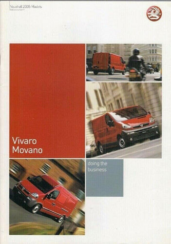 Vauxhall vivaro movano 2005 - &,