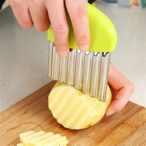 New potato chip crinkle - new, cutter