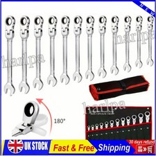 12pcs Metric Ratchet Flexible