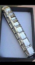New Nomination Engraved Silver Classic Stainless Steel Starter Bracelet 18 Links