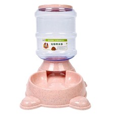  1 Pc Pet Food Dispenser Refillable Automatic Feeder Container Holder for Home