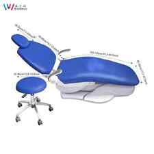 4Pcs/Set Dental Unit Chair Cover Seat Sleeves PU Leather Protector Case Washable