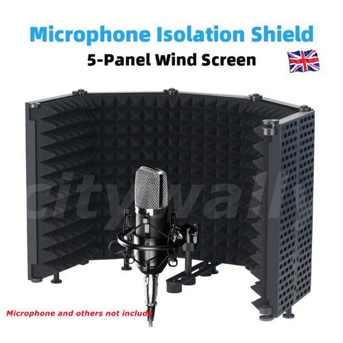 Panel microphone isolation - microphone,