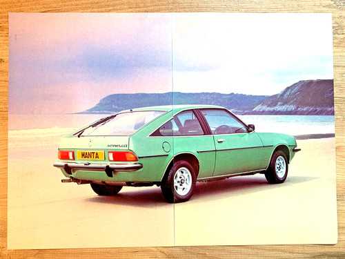 Opel manta 1970s frameable - manta,