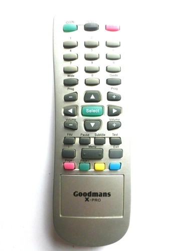 Goodmans freeview box remote - goodmans,