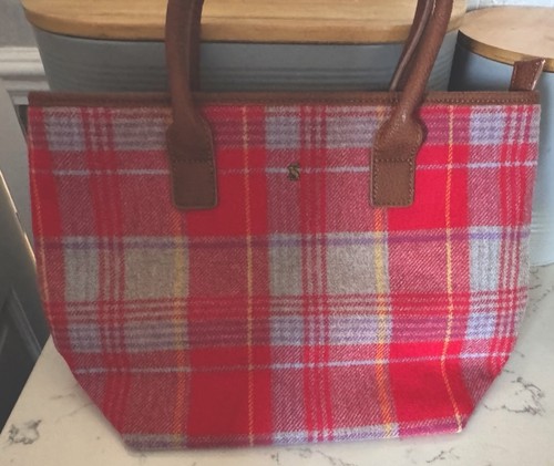 Joules red check tweed - joules,
