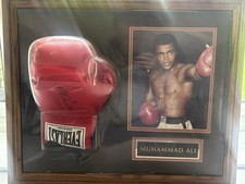 Muhammad Ali Signed Glove