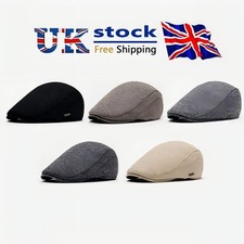 Mens Flat Cap Newsboy Hat