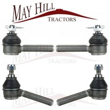 Fordson Dexta Super Tractor Steering Track rod end Drag Link Tie Rod - Full Set