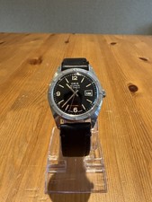 VINTAGE ORIS SUPER 17 JEWEL EXPLORER MANUAL WIND-CHROME PLATED-F.W.O SERVICED