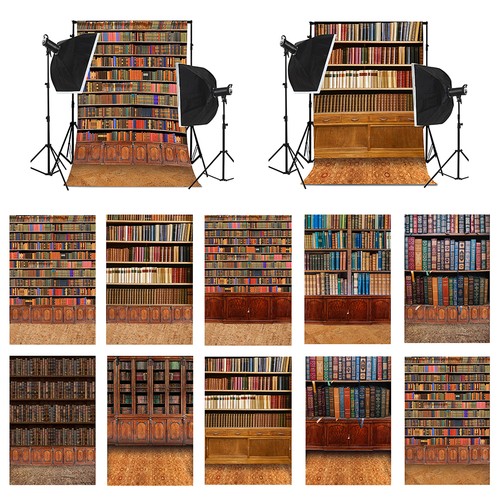 Vintage bookshelf backdrop - bookshelf,
