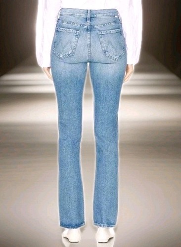 Mother rascal blue denim jeans - blue,