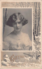 POSTCARD - EDWARDIAN ACTRESS -