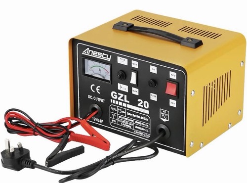 Car battery charger 12v - car, 12v/24v