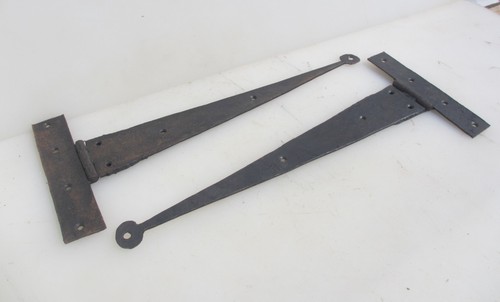 Vintage iron hinges hinge - iron,