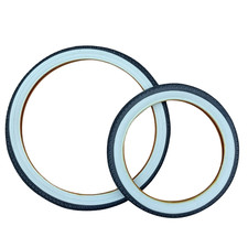 CST Whitewall Tyres for Raleigh Chopper | 20x1.75 & 16x1.75 | White wall