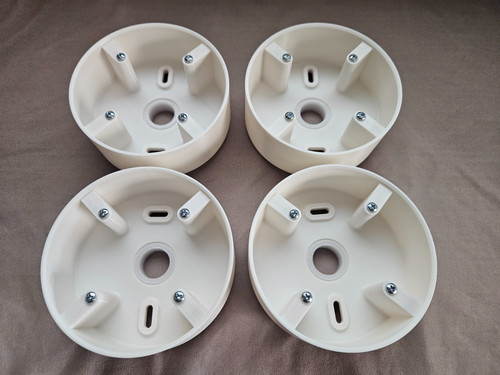 Pack white outdoor mount - 4-pack,