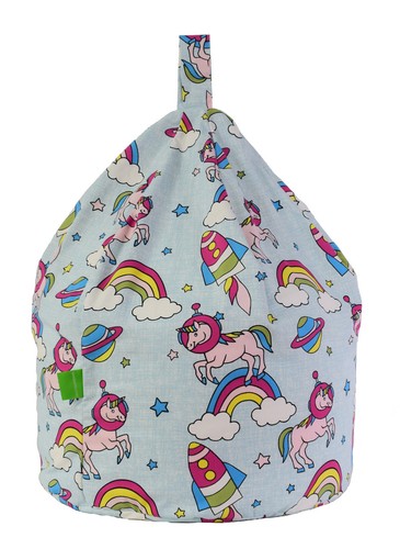 Cotton space unicorn - unicorn, pastel