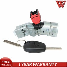 Ignition Switch Lock Barrel Cylinder & Key 8200214168 Fits Renault Clio MK III