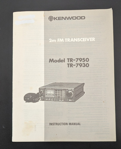 Kenwood 7950 7930 - kenwood, tr-7950