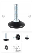Levelling Machine Feet Fixed M8 M10 Screw in Height Adjustable Legs