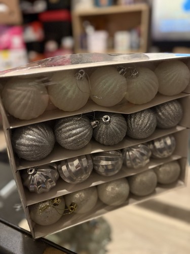 Vintage christmas baubles - vintage,