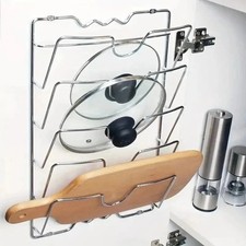 Pan Lid Storage Rack Kitchen