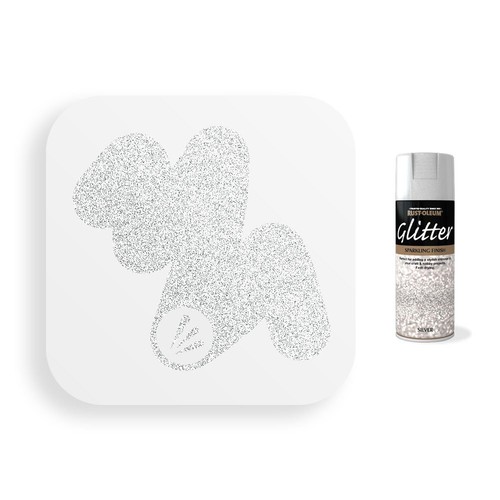 Rust oleum sparkling silver - 3x,