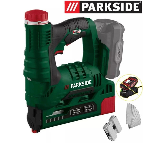Parkside 20v cordless stapler - cordless,