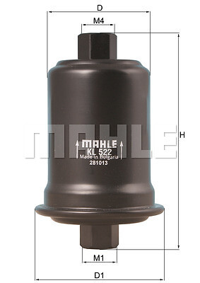 New fuel filter - filter, for