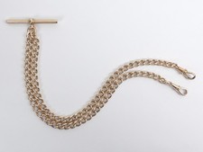 ANTIQUE 9CT ROSE GOLD DOUBLE