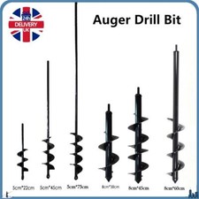 Auger Spiral Drill Bit Fence