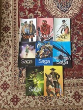 Saga Graphic Novels 1-8