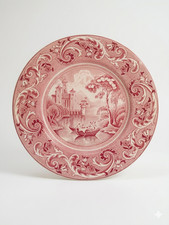 Vintage Ridgway Venice Red