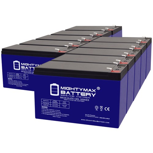 Mighty max 12v 7ah - gel, f1