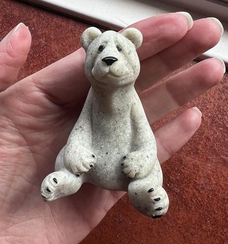 Quarry critters bear figurine - quarry,