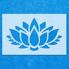 Flower Summer Design Stencil