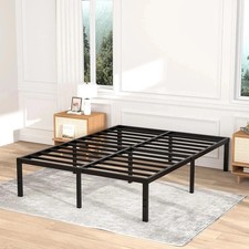 Metal Bed Frame Single/Double/King Size Bed Platform 3ft 4ft6 5ft Bed Bas
