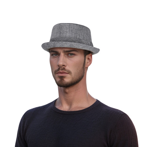 Men pork pie hat vintage - –,