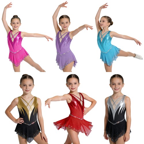 Girls figure skating dress - girls,