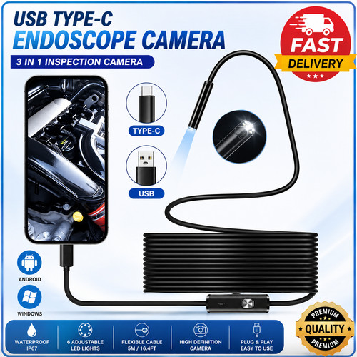 Usb type endoscope camera - type,