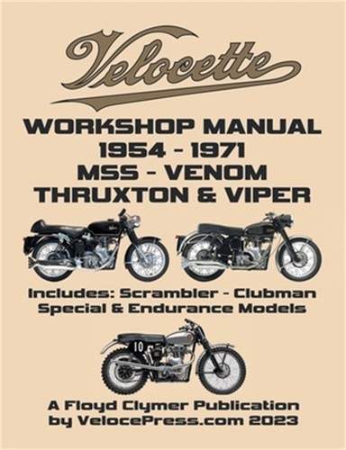 Velocette 500cc 350cc mss - 350cc,