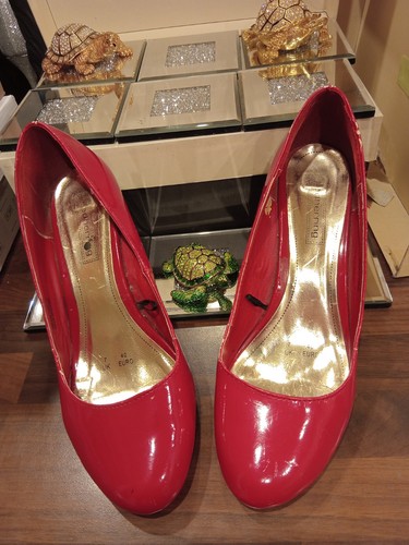Womens red patent - womens, court