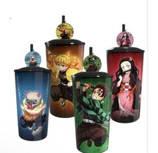 Demon Slayer Movie Cups - Set Of 4x - Cinemark Brazil Exclusive Memorabilia