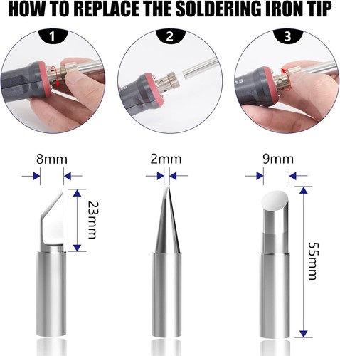Soldering iron kit - iron, 200w