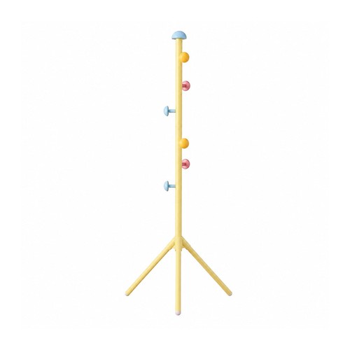 Freestanding coat rack with - coat,