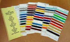 1977 Truck Paint Chip Charts
