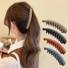Long Banana  Hair Clip Large Medium Hair Strong Hair clip Women  Accessories UK