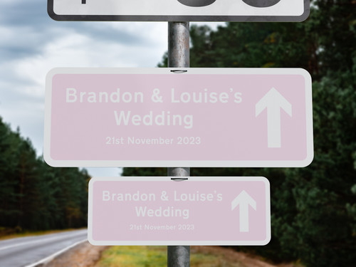 Personalised metal wedding - personalised,